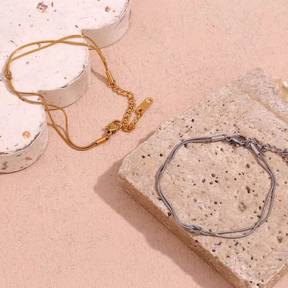 Thin knotted bracelet 2