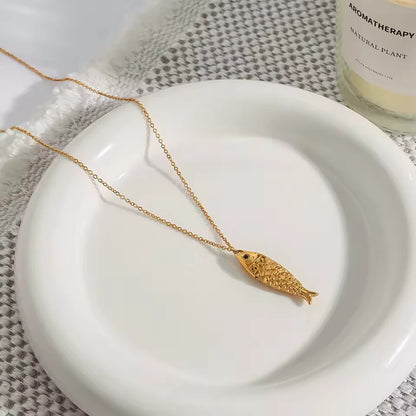fish necklace