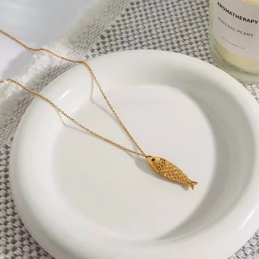 fish necklace