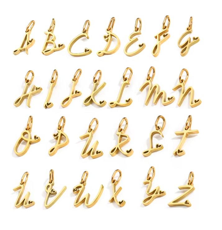 Initial options build your own necklace