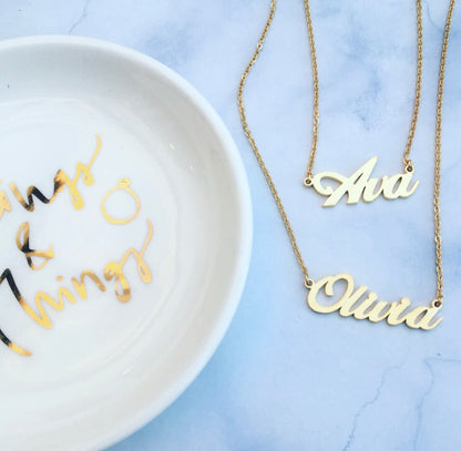 avaolivianamenecklacegold