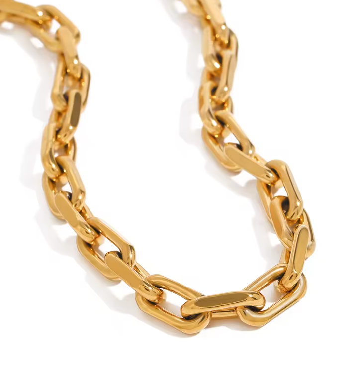 Chunky link necklace
