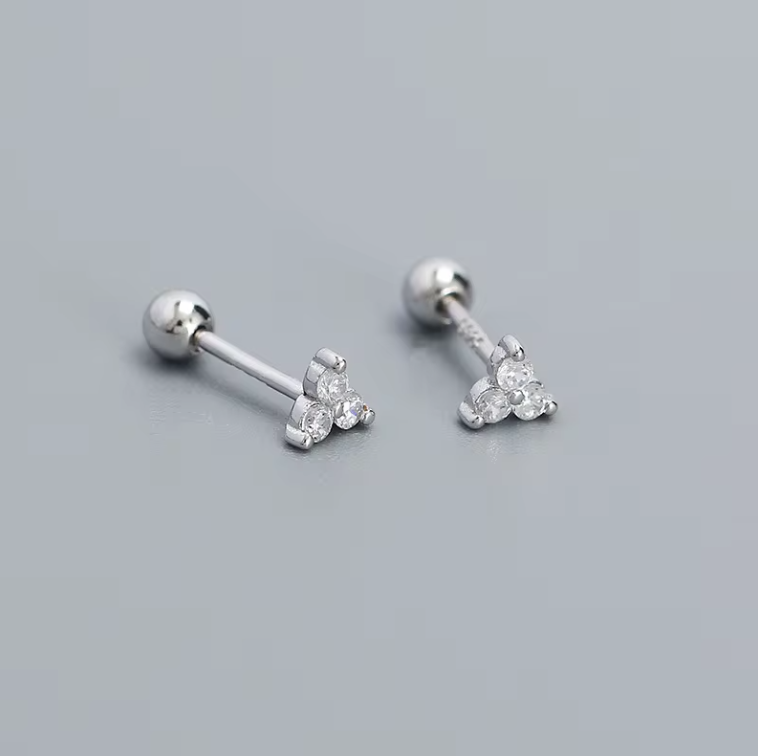 Clover barbell studs