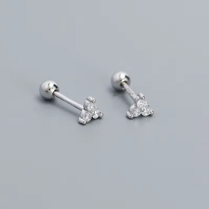 Clover barbell studs