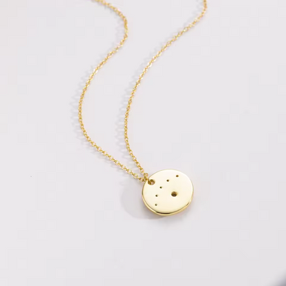 evil eye necklace gold back image