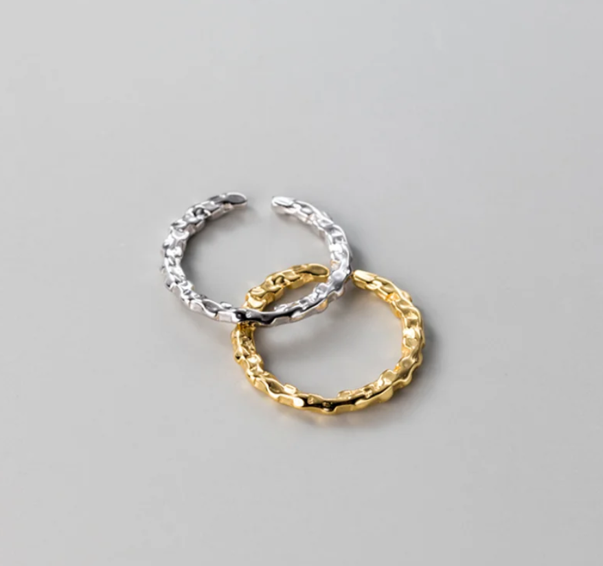 hammered ring both cols