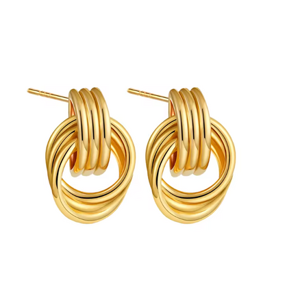 Knot statement studs