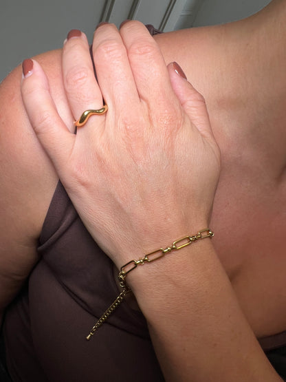 Link detail bracelet