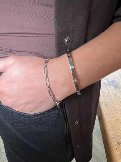 Link detail bracelet