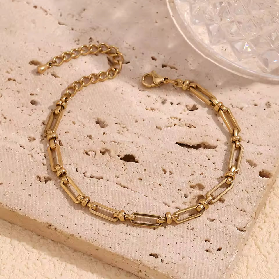 Link detail bracelet