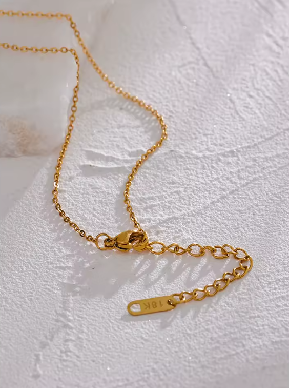 Molten celestial necklace