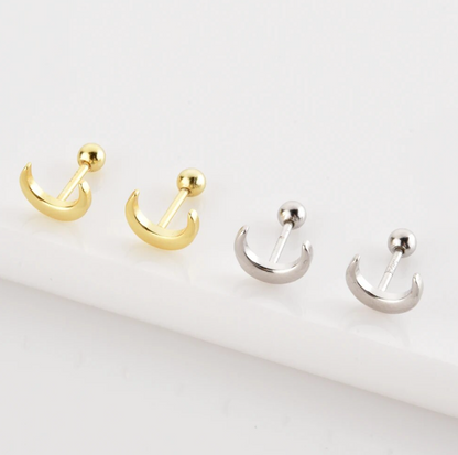 moon barbell studs both cols