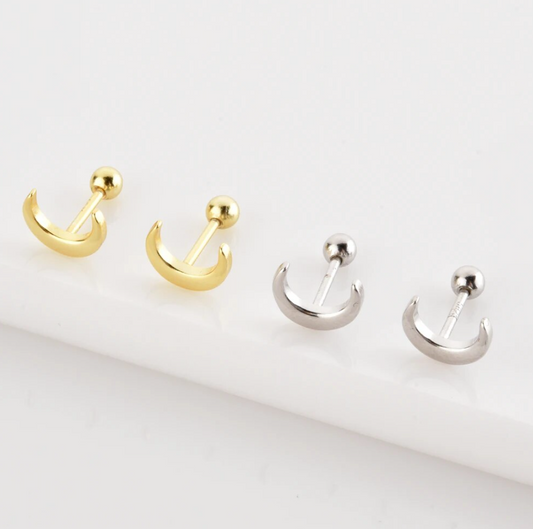 moon barbell studs both cols