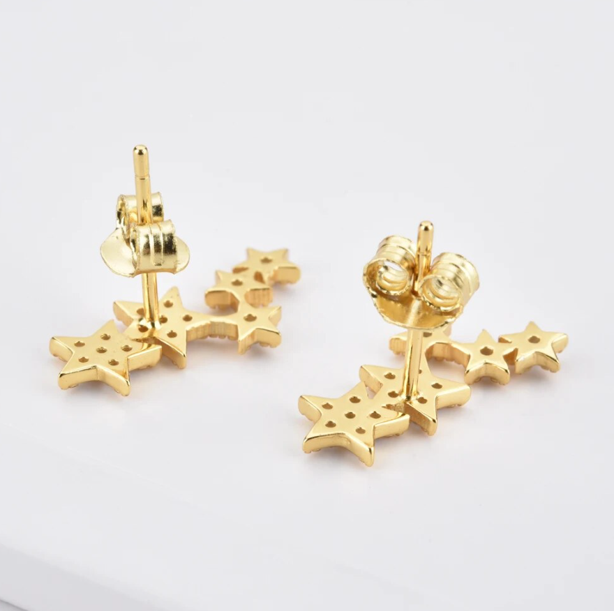 scatter stars gold back shot