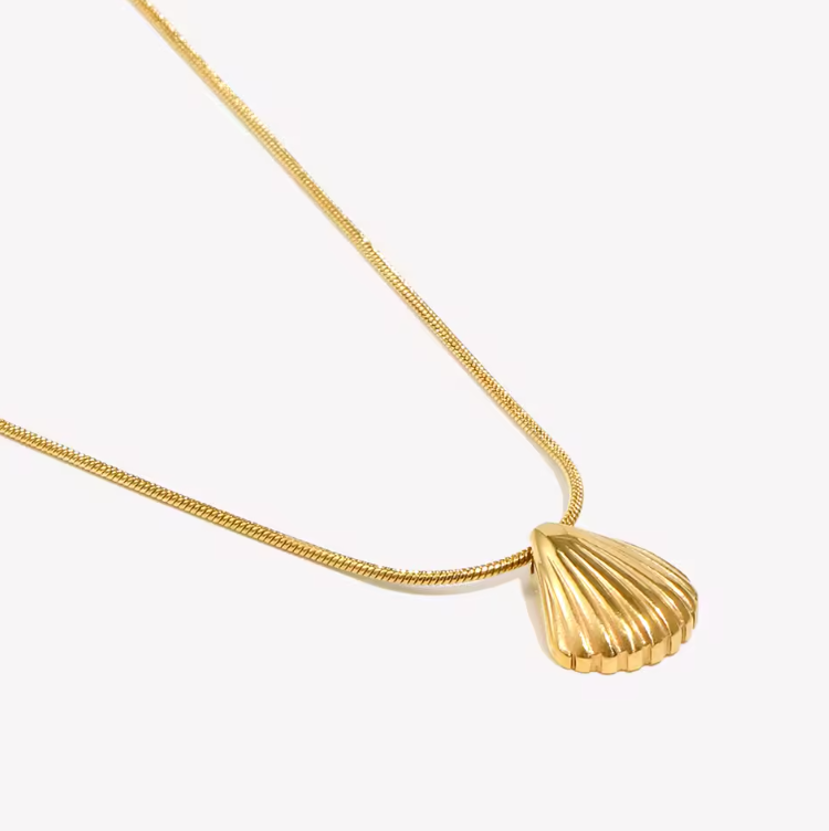 Shell pendant necklace