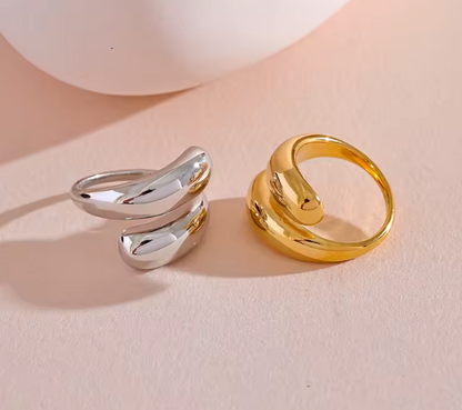 Chunky wrap ring